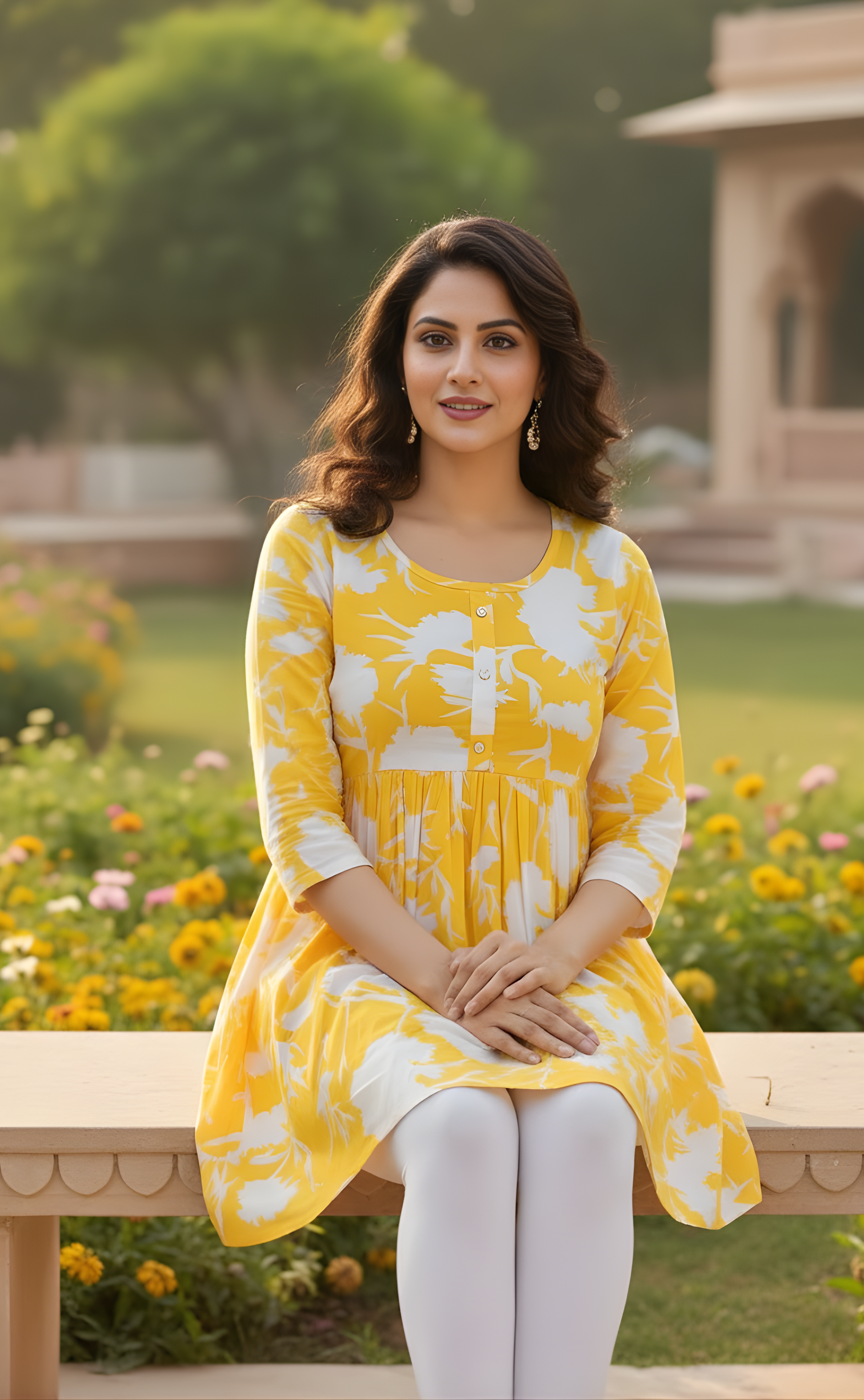 The Floral Short Frock