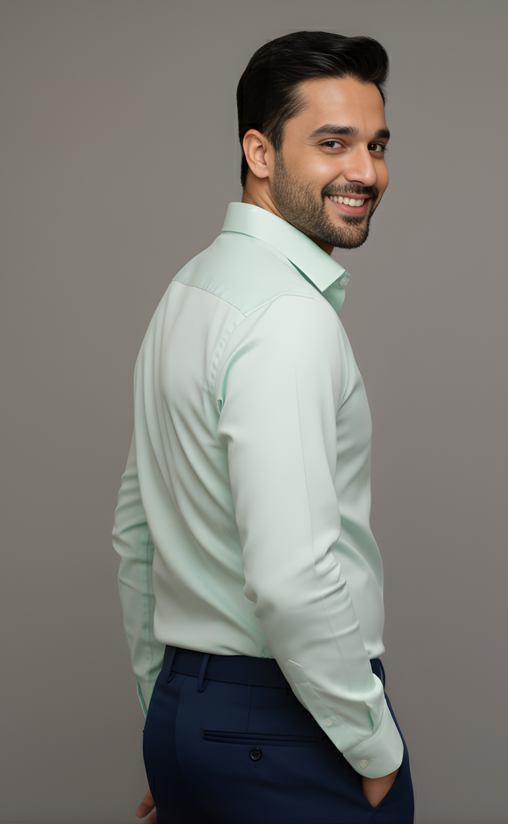 Classic Light Green Formal Shirt