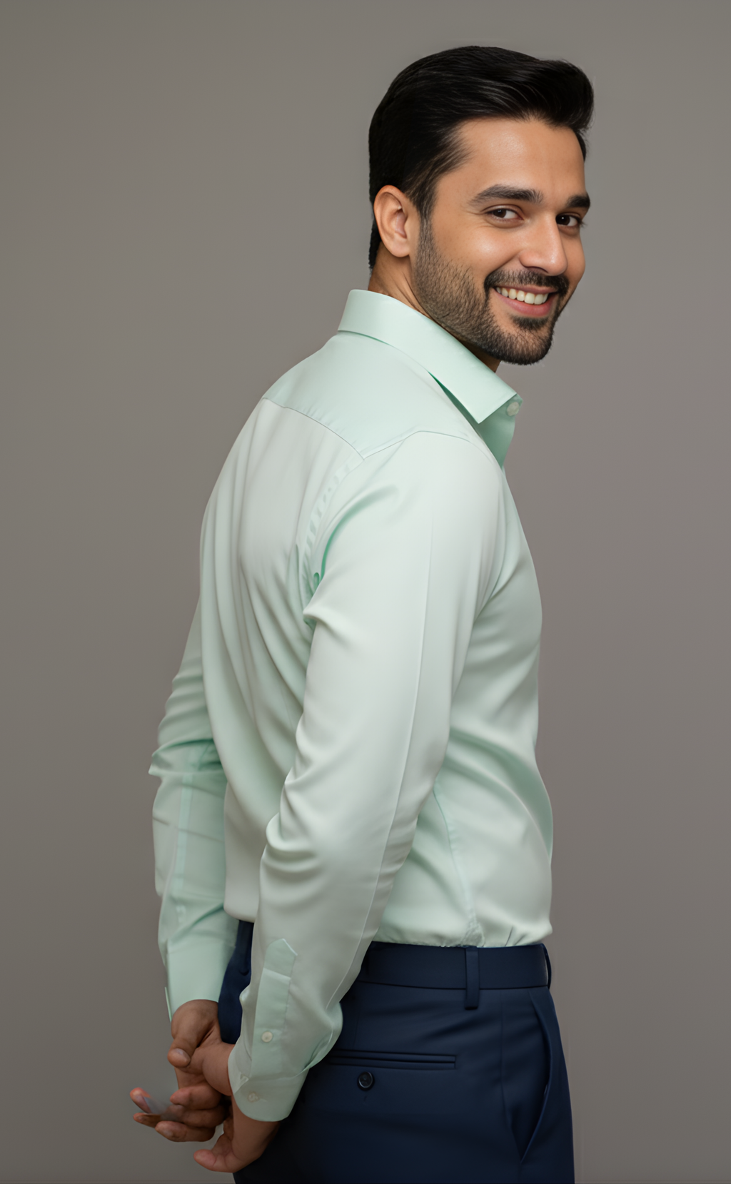 Classic Light Green Formal Shirt