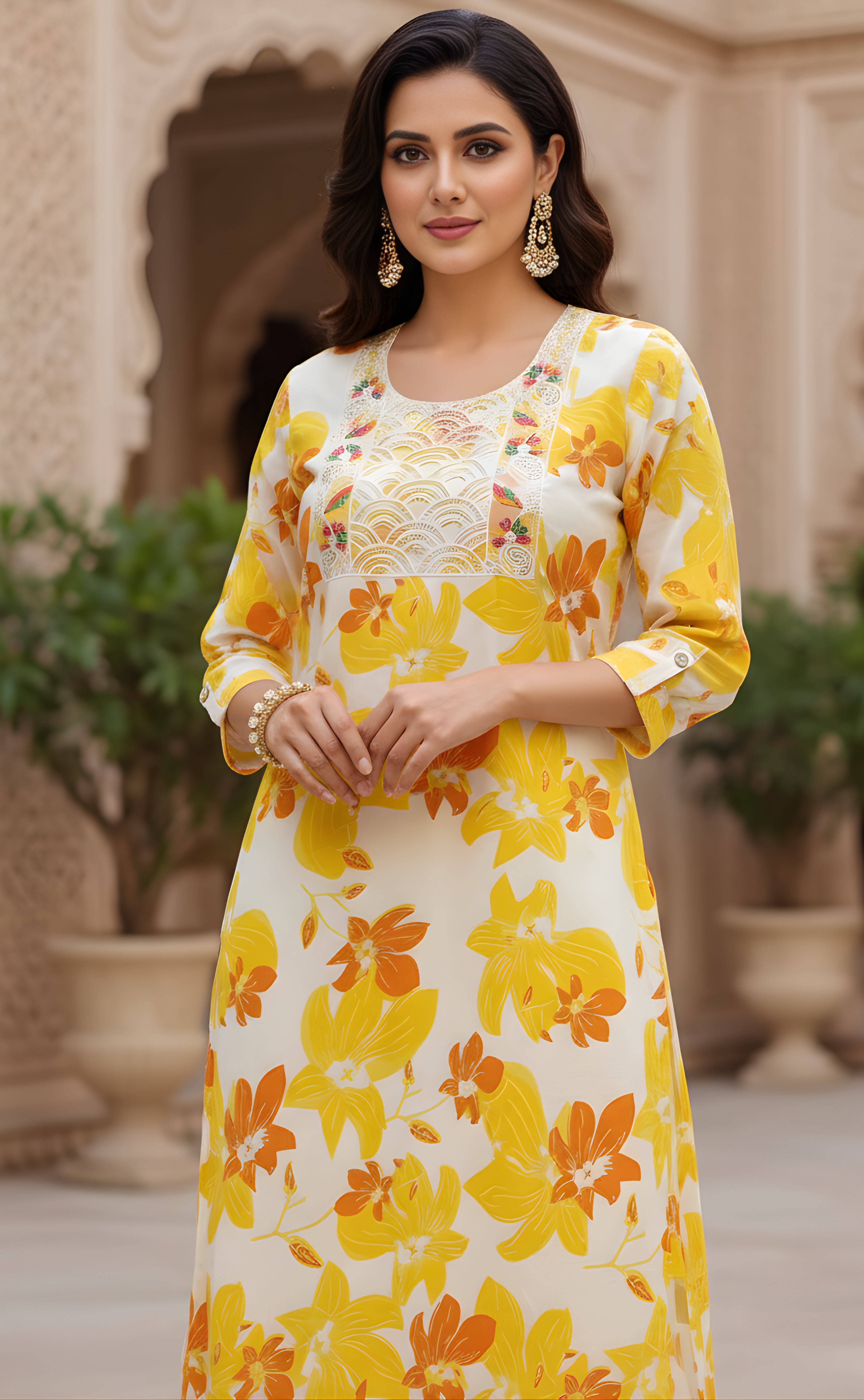 The Sunshine Long Kurti for Women