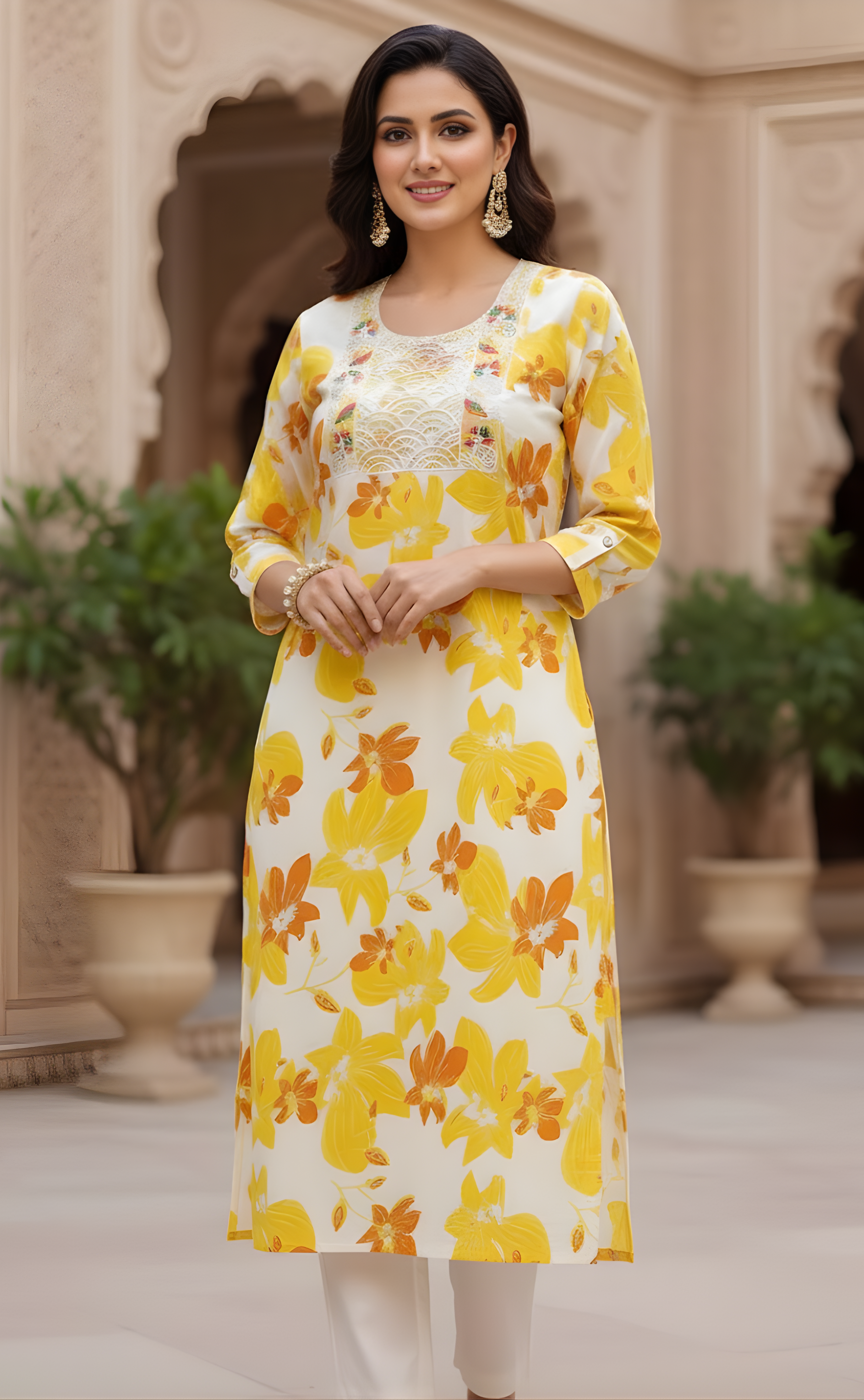 The Sunshine Long Kurti for Women