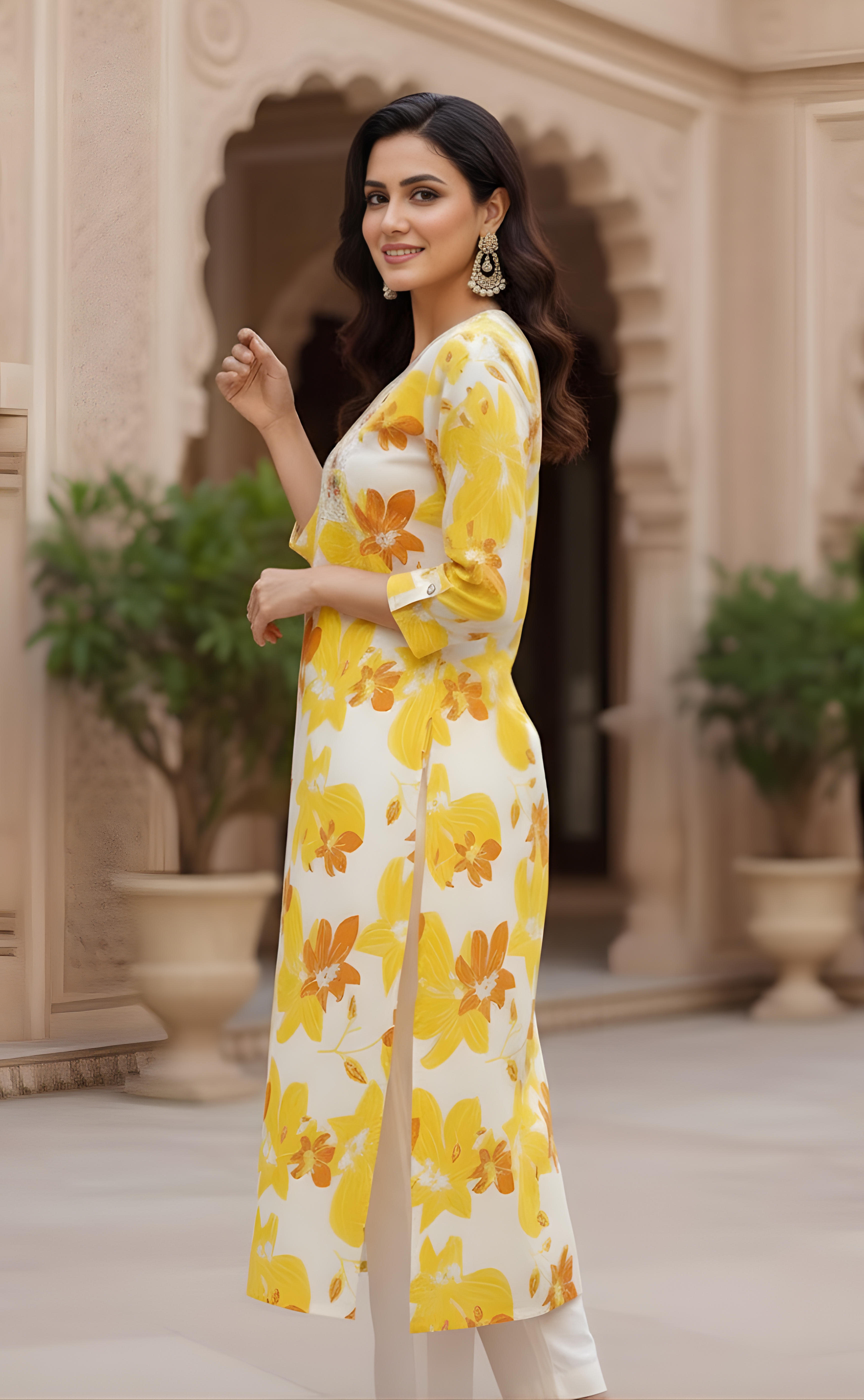 The Sunshine Long Kurti for Women