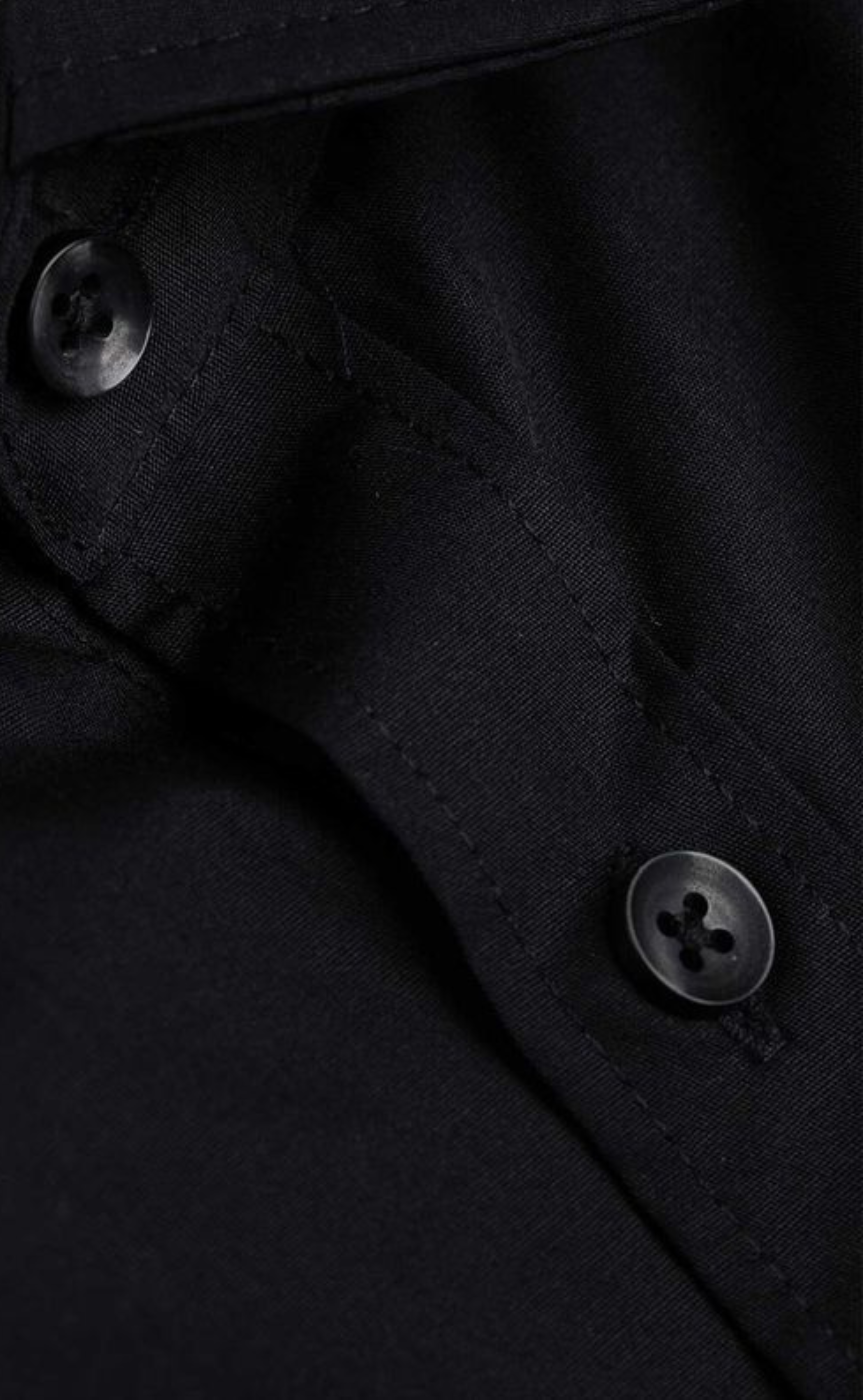 Premium Plain Black Shirt for Men