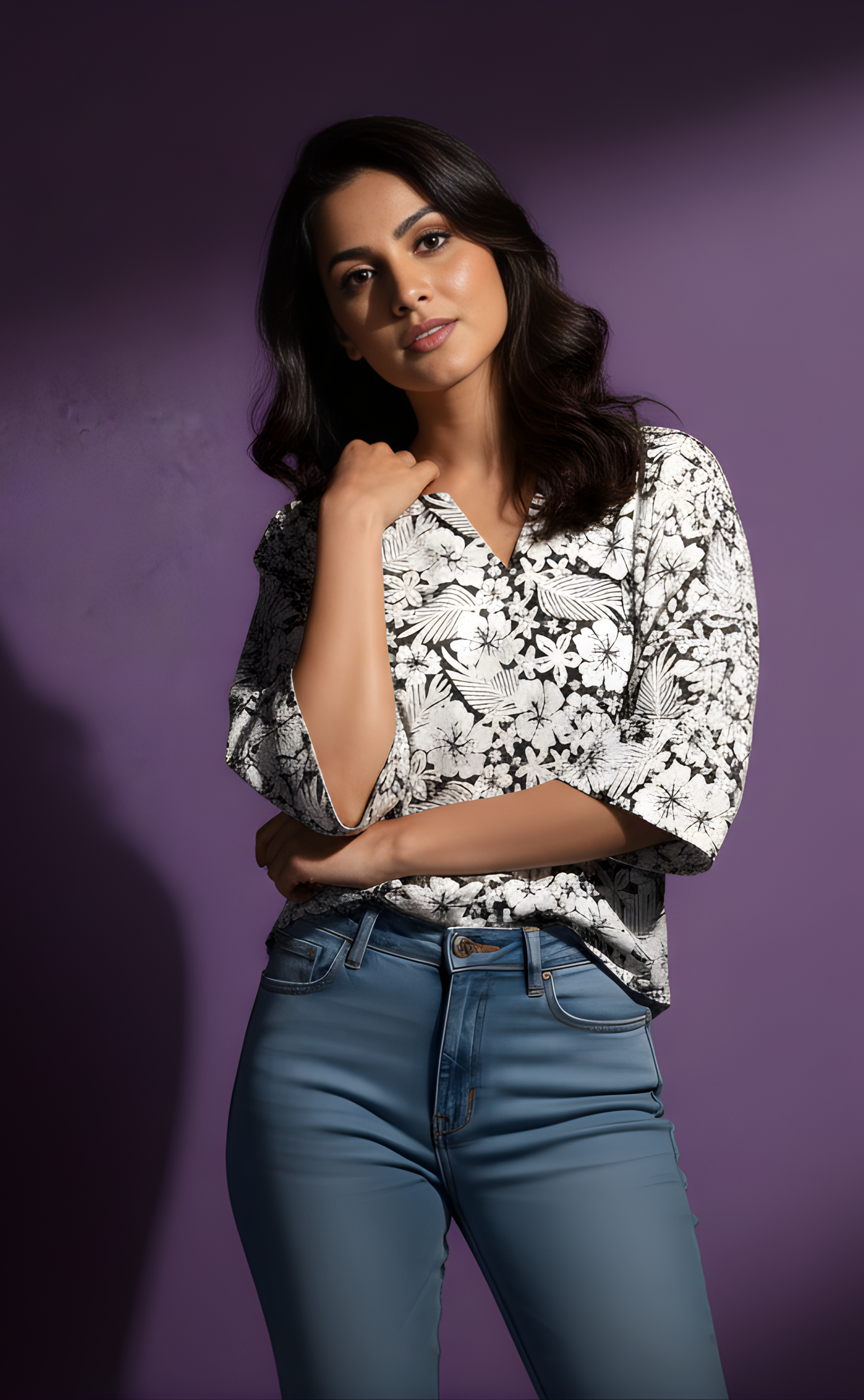 Printed Short kurti for women