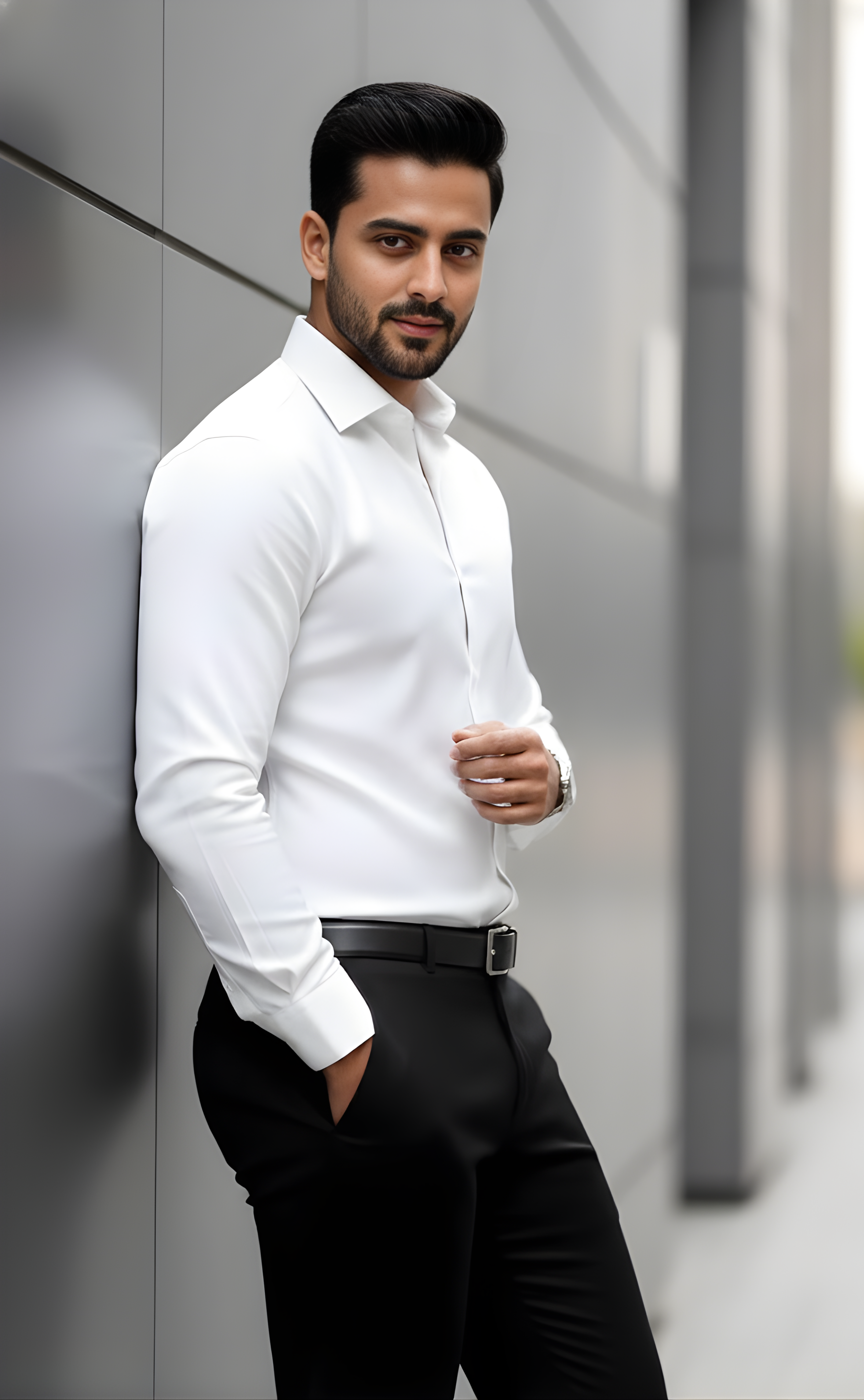 Classic white shirt for Men
