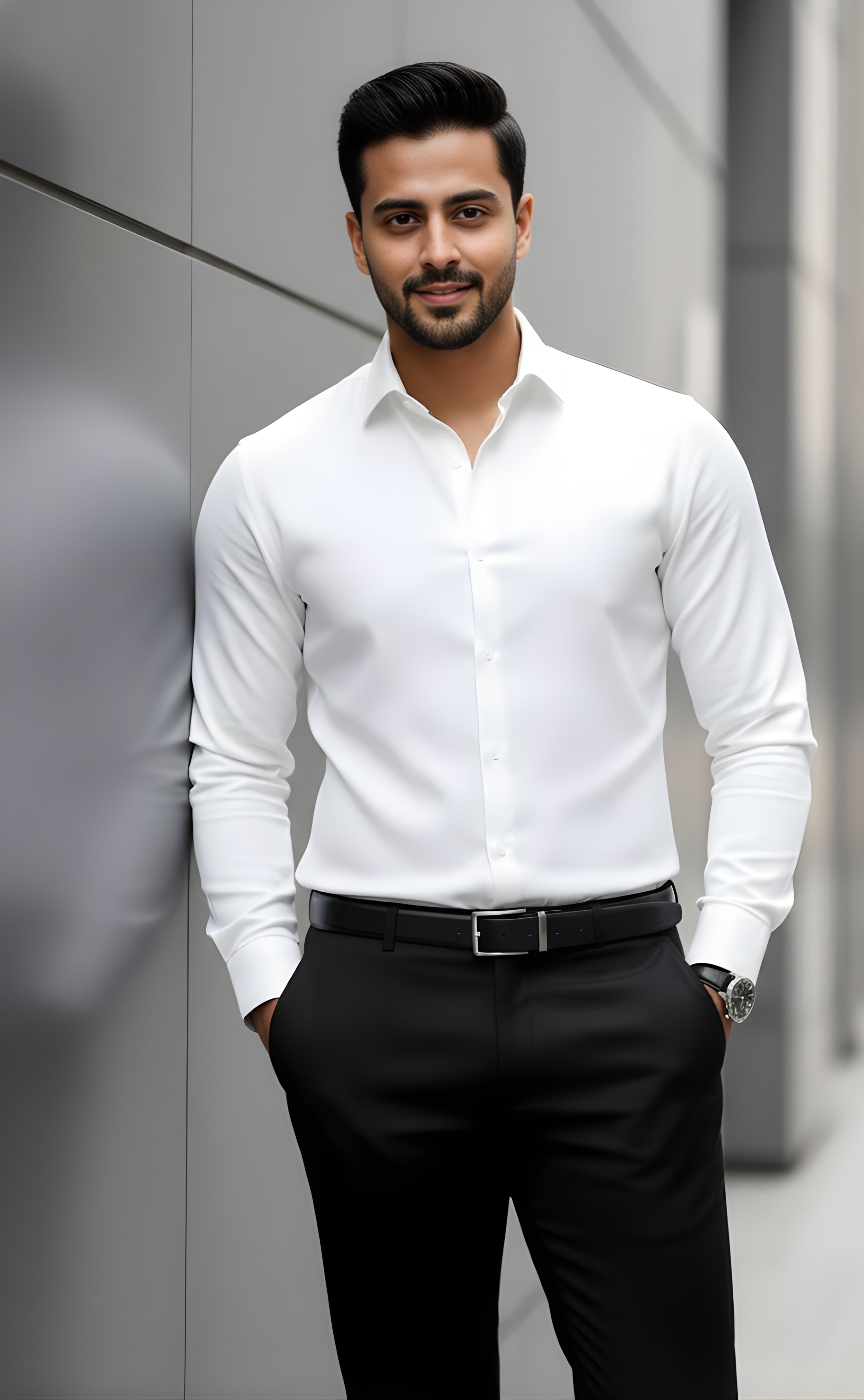 Classic white shirt for Men